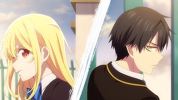 Amane & Akutsu, Anime HD wallpaper