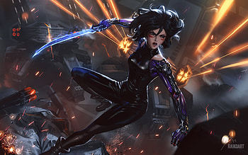 Alita Battle Angel Fan Artwork, alita-battle-angel, artist, artwork, deviantart HD wallpaper