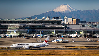 Haneda Airport, Einreisen Pro Tag HD wallpaper