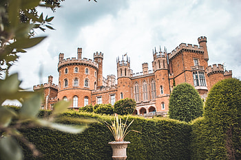 Castle, building, bricks, house HD wallpaper