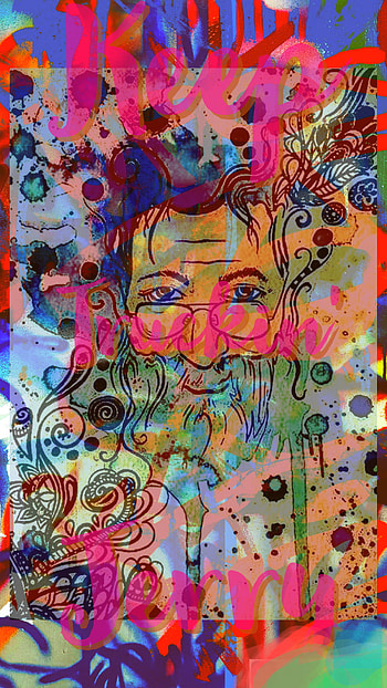 Truckin', Trippy, Graffiti, neon, Jerry Garcia, Grateful Dead HD phone wallpaper