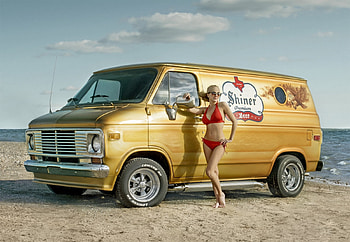 In A Van Down By The River, Beach, Model, Gold, Sand HD wallpaper