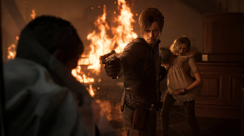 Resident Evil Requiem -Leon Kennedy / Grace Ashcroft / Emily Capcom Horror game, Leon S. Kennedy HD wallpaper
