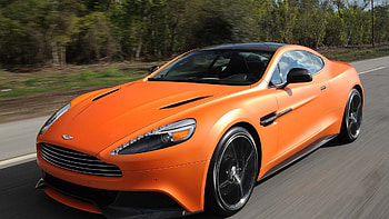 Aston Martin Vanquish Orange Matte, aston-martin, cars, racing HD wallpaper