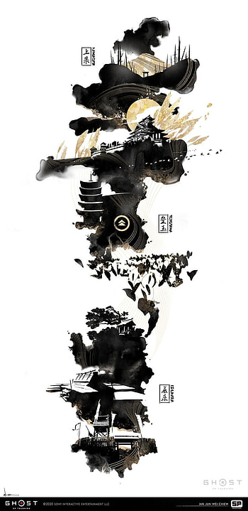 Ghost of Tsushima, ps4, game, ps5, samurai HD phone wallpaper