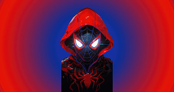Spider Man Noir Minimal , spiderman, superheroes, minimalism, minimalist, artist, artwork, digital-art HD wallpaper