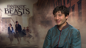 Ezra Miller, Exclusive interview, Fantastic Beasts HD wallpaper
