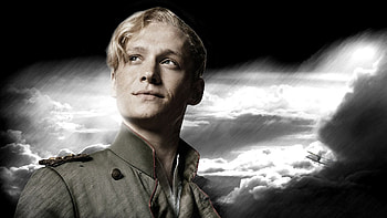 The Red Baron, pilot, baron, man, red HD wallpaper