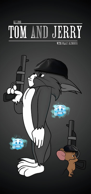 Tom and Jerry with Peaky Blinders HD phone wallpaper