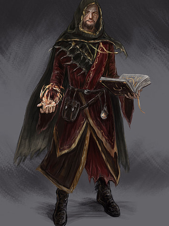 Character concept mage, Artstation artwork, Creative mage design, Stunning mage HD phone wallpaper
