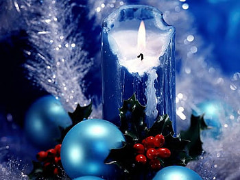 Christmas, blue, globes, winter, white, popular, beautiful, xmas, holiday, candle, light, wow, red, cool, silver, amazing HD wallpaper