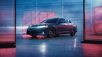 Acura Integra A-Spec — Neon Light, Car HD wallpaper