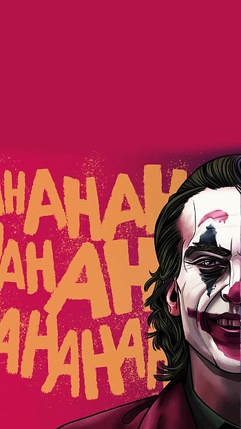 Jocker, , magenta, android, comic, laugh, DC HD phone wallpaper