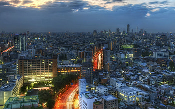 Cities, City, Road, Japan, Tokyo HD wallpaper