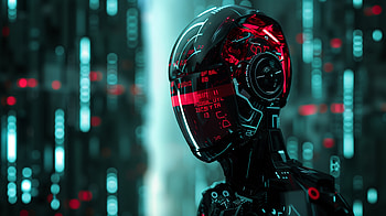 Cybernetic Vision, cyborg, technology, cyberpunk HD wallpaper