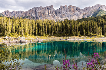 Landscape, Nature, Trees, Mountains, Italy, Lake, Mountain Landscape HD wallpaper