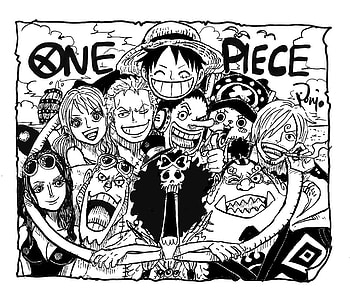 One Piece Anime Manga : Iconic Straw Hat Crew in Classic Style, Anime, One Piece, manga HD wallpaper