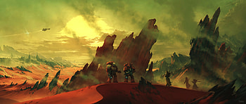 baal planet, Space Marine, video game, Warhammer 40k HD wallpaper