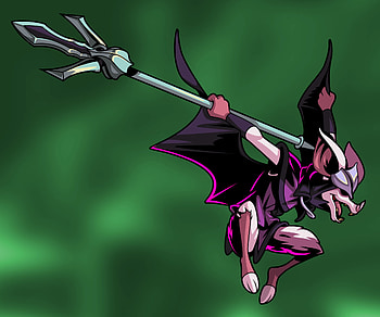 Minna the Hollower — Video Game : Night Bat Knight, Spear HD wallpaper