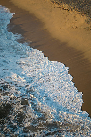 Nature, Water, Waves, Beach, Sand, Shore, Bank HD phone wallpaper