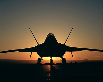 F-22, military, airplane HD wallpaper