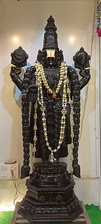 om namo venkateshaya, art, god HD phone wallpaper