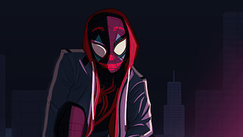 Spider Man Hoodie Boy, spiderman, superheroes, artwork, artstation HD wallpaper