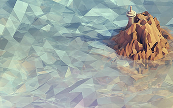Polygon Art Abstract Mountains Trees Landscape Path Trail | polygon art | Pinterest | Polygon art, Low poly and HD wallpaper