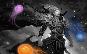 Redbearon's Invoker, Digital game art, Anime-inspired , Gaming masterpiece HD wallpaper