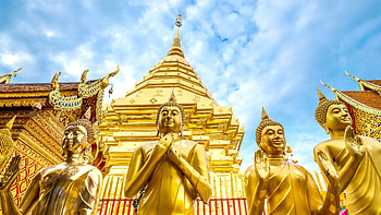 Wat Phra That Doi Suthep, Thailand HD wallpaper