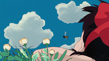 Kiki's Delivery Service, Hayao Miyazaki, Studio Ghibli , Magical cityscape HD wallpaper