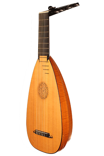 Lute music, David, Historical instrument HD phone wallpaper