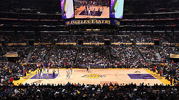 Crypto.com Arena, Los Angeles Lakers HD wallpaper