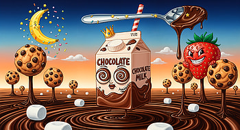 Chocolate Milk Dreamland — Ultra, chocolate milk HD wallpaper