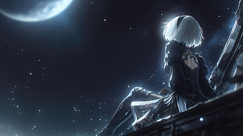 2b Nier Automata 2026, nier-automata, games, artwork, artist, digital-art, ai, model, deviantart HD wallpaper