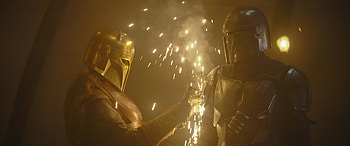 Signet symbol of Mandalorians, Iconic emblem, Symbol of strength, Star Wars universe HD wallpaper