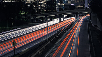 Night City Long Exposure , night, city, graphy HD wallpaper