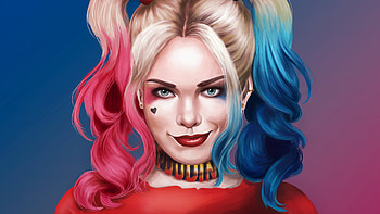 Arts Harley Quinn, harley-quinn, artwork, artist, digital-art, superheroes HD wallpaper