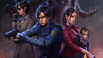 Resident Evil, Leon S Kennedy, Resident Evil 2 (2019), Video Game, Claire Redfield HD wallpaper