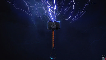 Thor Hammer New, thor, superheroes, artwork, digital-art, artstation HD wallpaper