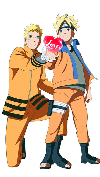 Naruto Uzumaki, Boruto Uzumaki, Anime, Boruto HD phone wallpaper