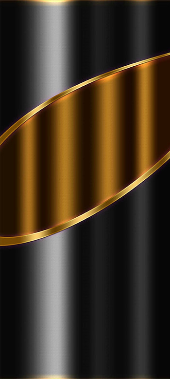 Rainbow stripe, gold, ceiling, premium, metal, brown HD phone wallpaper