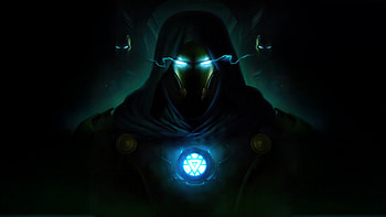 Doctor Doom The Fiery Dark Lord, doctor-doom, superheroes, artwork, art, digital-art, ai HD wallpaper