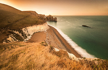 Durdle door, coast, sea, landscape, nature HD wallpaper