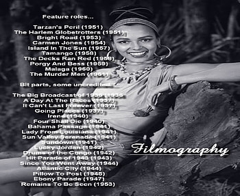 DOROTHY JEAN DANDRIDGE, movies, action, actresses, usa HD wallpaper