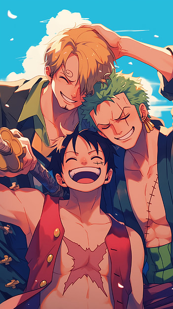 One Piece Monster Trio - Luffy, Zoro & Sanji , One Piece, Monkey D. Luffy, Sanji (One Piece), Roronoa Zoro HD phone wallpaper