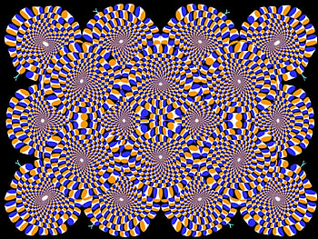 Abstract, Circles, Rotation, Immersion, Optical Illusion HD wallpaper