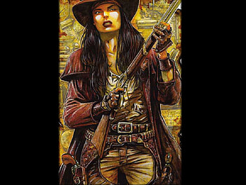 Apache Skies, fantasy, skies, apache, comic, female HD wallpaper
