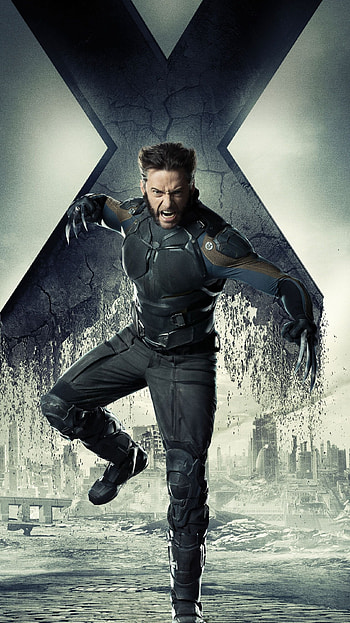 X-Men: Days of Future Past, Wolverine poster, Mutant hero, Days of Future Past HD phone wallpaper
