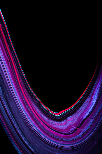 Abstract, Violet, Divorces, Paint, Liquid, Purple, Bend HD phone wallpaper